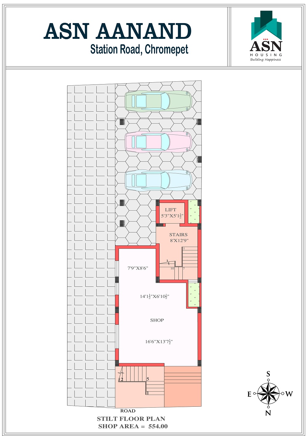 Ground & Stilt Floor Plan